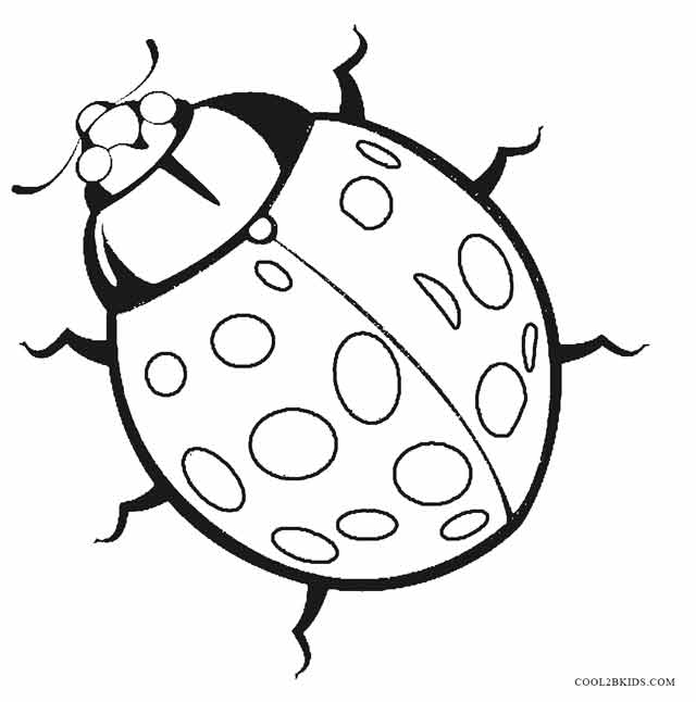 Download Printable Bug Coloring Pages For Kids