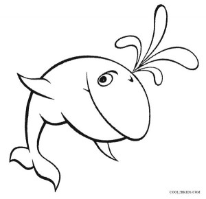 Whale Coloring Pages Printable