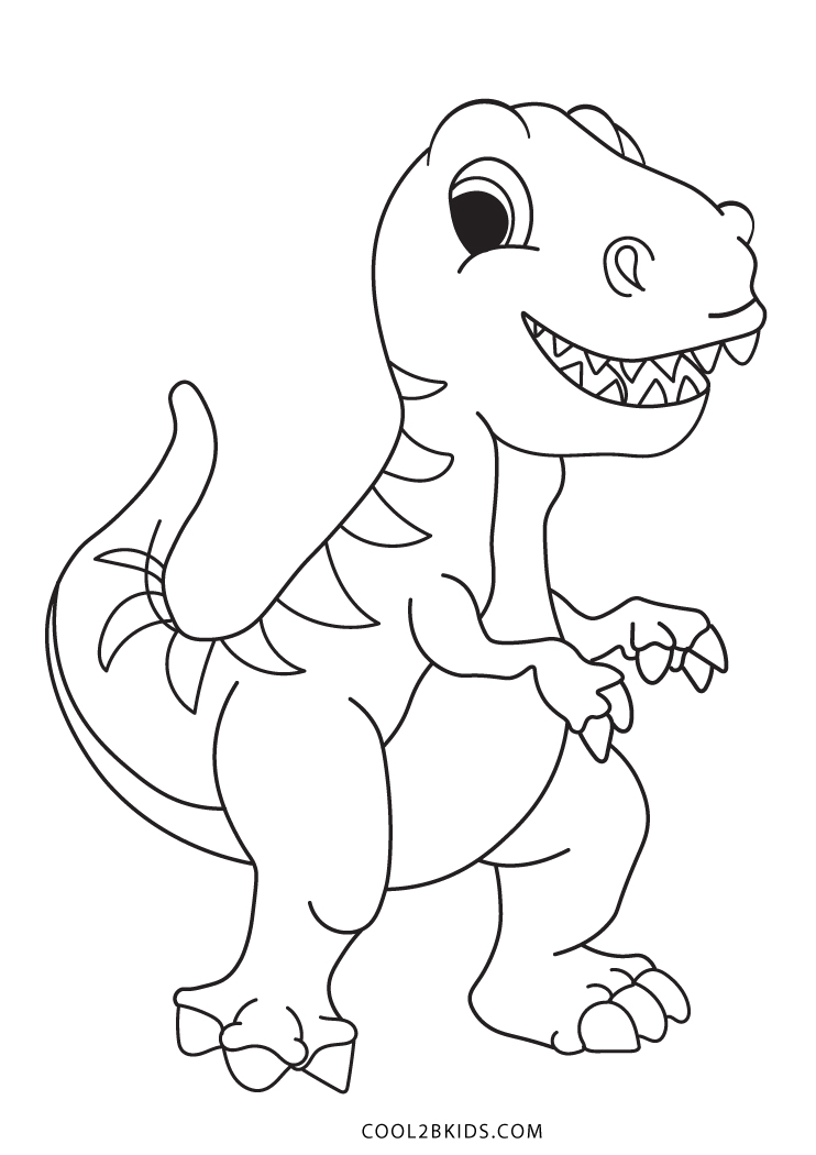 Printable Dinosaur Coloring Pages For Kids