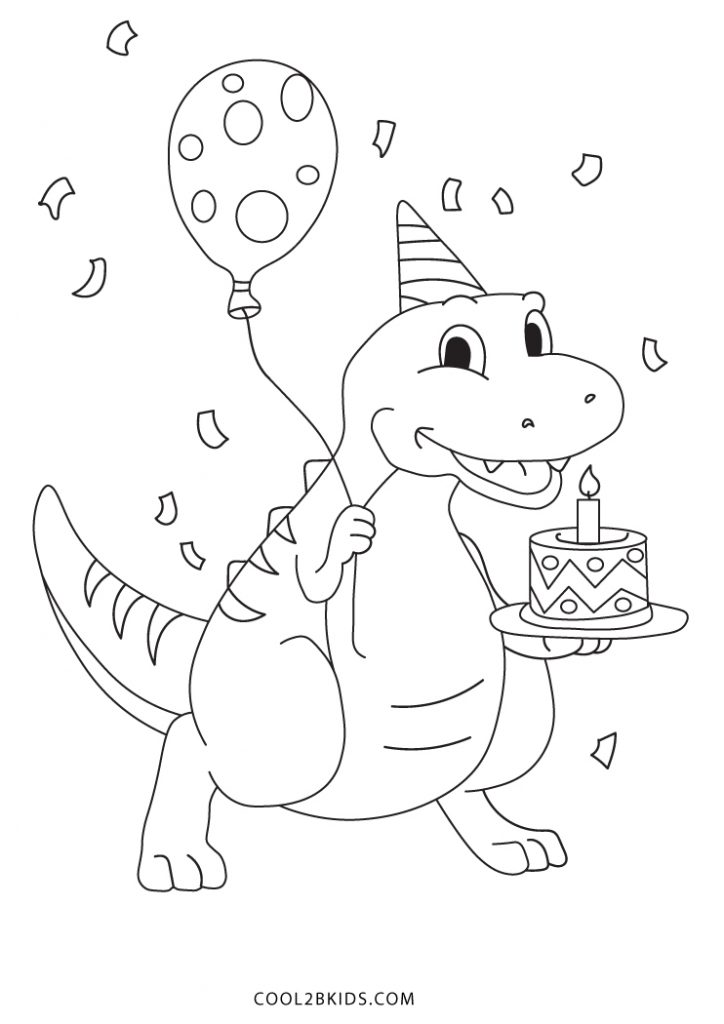 Printable Dinosaur Coloring Pages For Kids