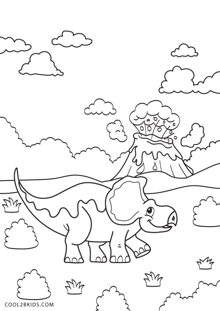 printable dinosaur coloring pages for kids