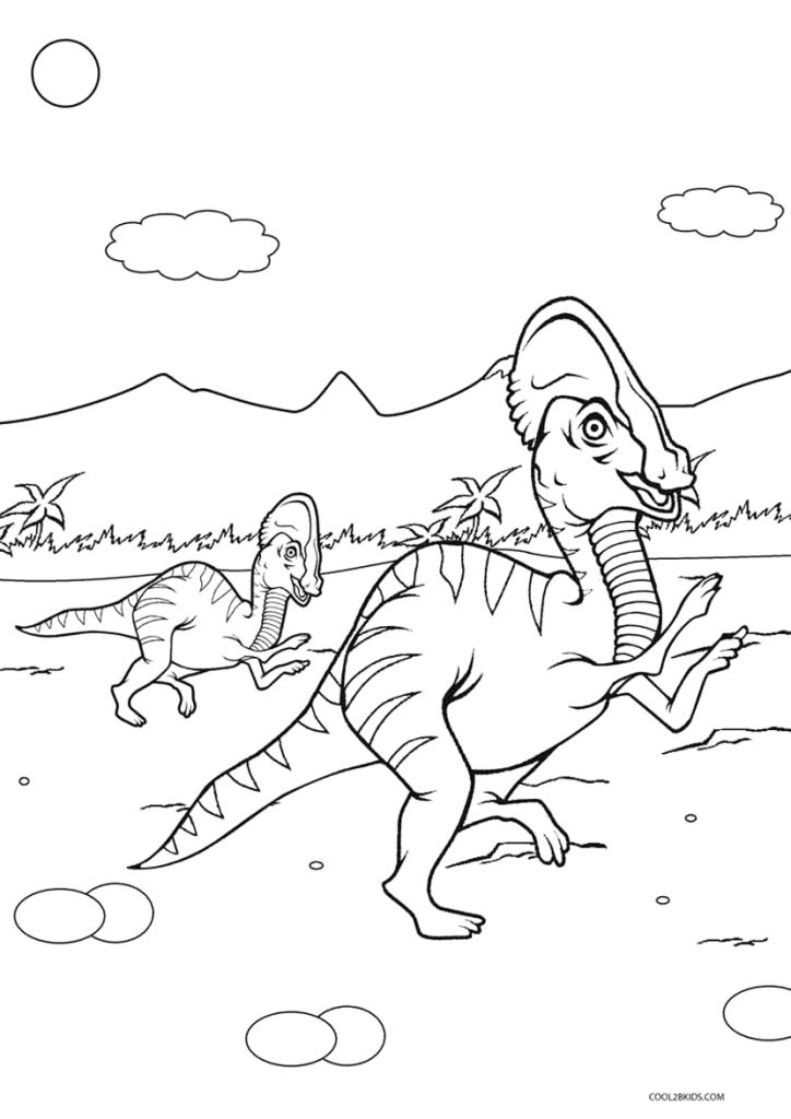 printable dinosaur coloring pages for kids