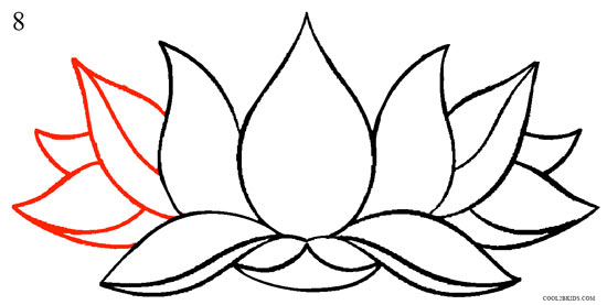 Featured image of post Simple Easy Lotus Flower Drawing How to make sunset scenery drawings in 2 minutes for kids step by step esay draw