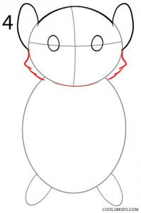 How to Draw a Hamster Step 4