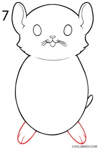 How to Draw a Hamster Step 7