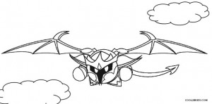 Kirby Coloring Pages Meta Knight