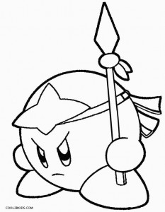 Kirby Coloring Pages for Kids