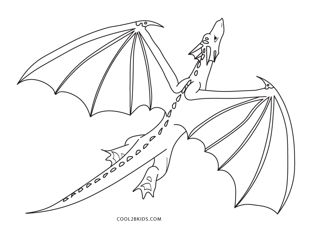 Dragon Coloring Pages Free Coloring Pages