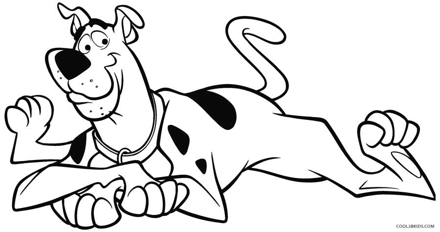 Printable Scooby Doo Coloring Pages For Kids | Cool2bKids