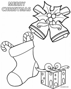 Kindergarten Coloring Pages Christmas