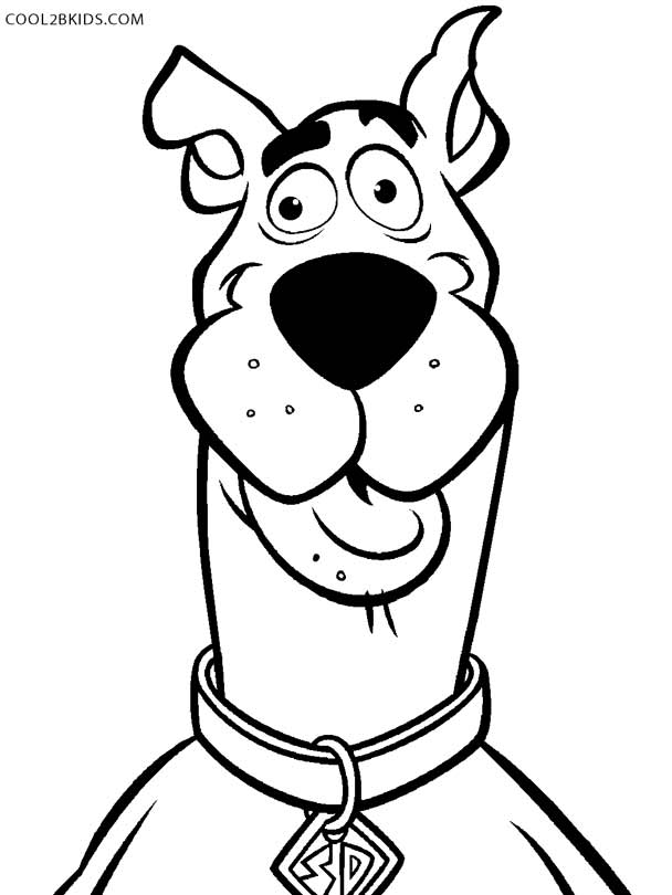 Printable Coloring Pages Scooby Doo - Printable World Holiday