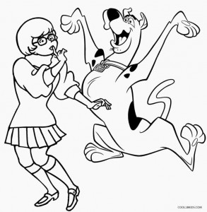 Scooby Doo Printable Coloring Pages