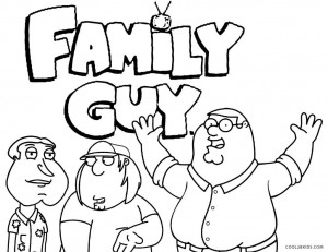 Coloring Pages Family Guy
