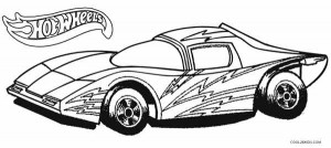 Coloring Pages Hot Wheels