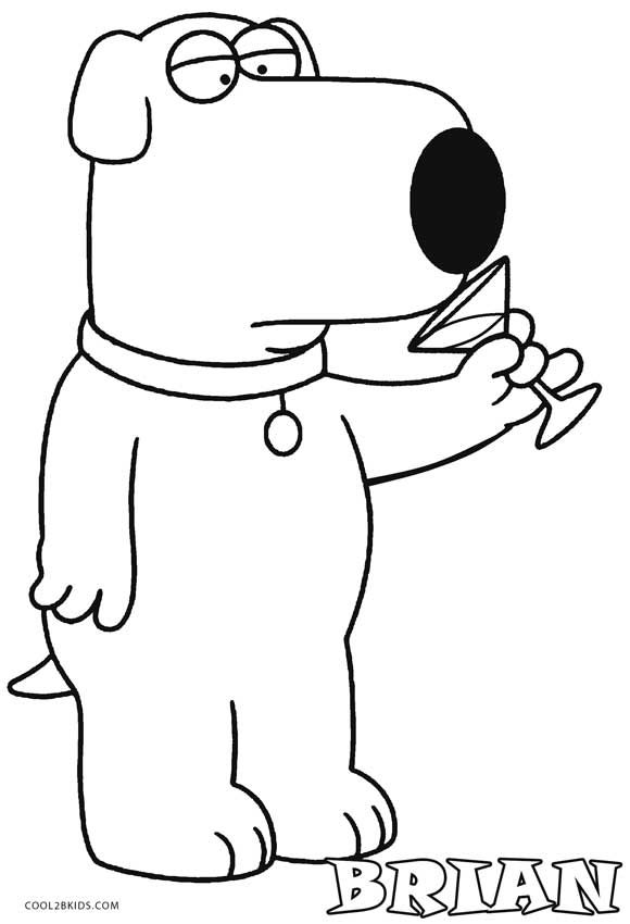 Family Guy Coloring Pages 9