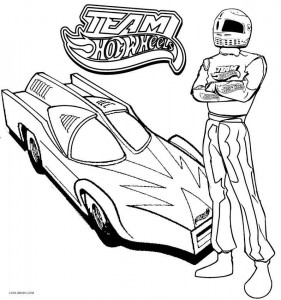 Free Printable Hot Wheels Coloring Pages