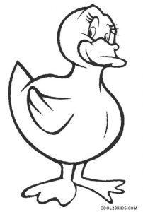 Coloring Pages of Ducks