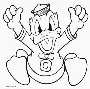 Donald Duck Coloring Pages