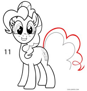 How to Draw Pinkie Pie Step 11