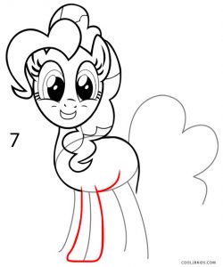How to Draw Pinkie Pie Step 7
