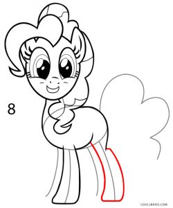 How to Draw Pinkie Pie Step 8