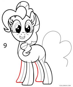 How to Draw Pinkie Pie Step 9