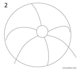 How to Draw a Lily Step 2