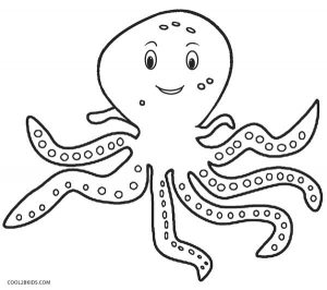 Octopus Coloring Pages for Kids