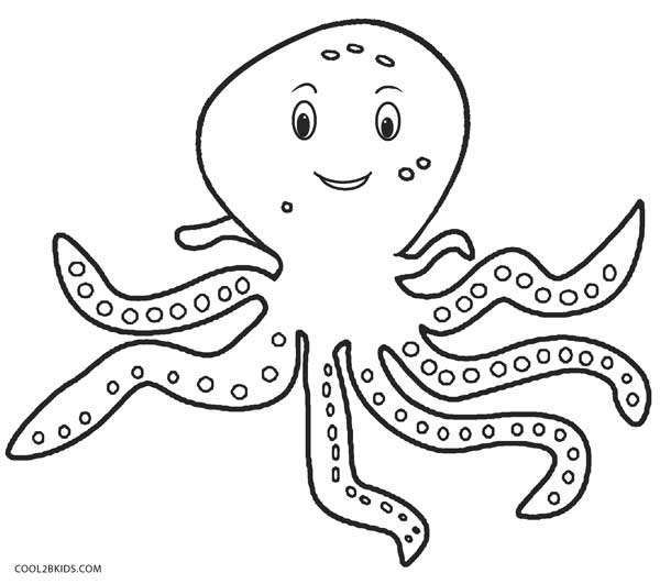 Coloring Pages Octupus 10