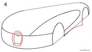 How to Draw a Bugatti Step 4