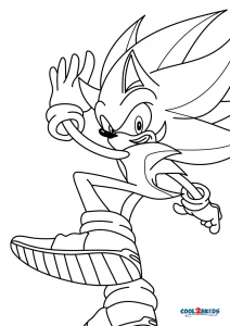 80 Sonic Coloring Pages Online  Best Free