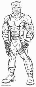 Marvel Wolverine Coloring Pages