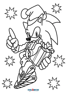 Sonic Coloring Pages - TopFreeDesigns