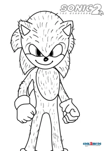 Sonic - Sonic the Hedgehog 2 Coloring Pages - Sonic The Hedgehog Coloring  Pages - Colorin…