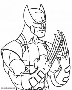 Wolverine Coloring Pages Printable