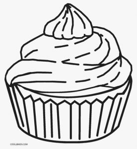 Coloring Pages Cupcakes