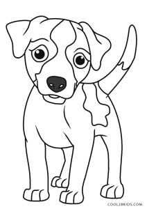 Printable Dog Coloring Pages For Kids