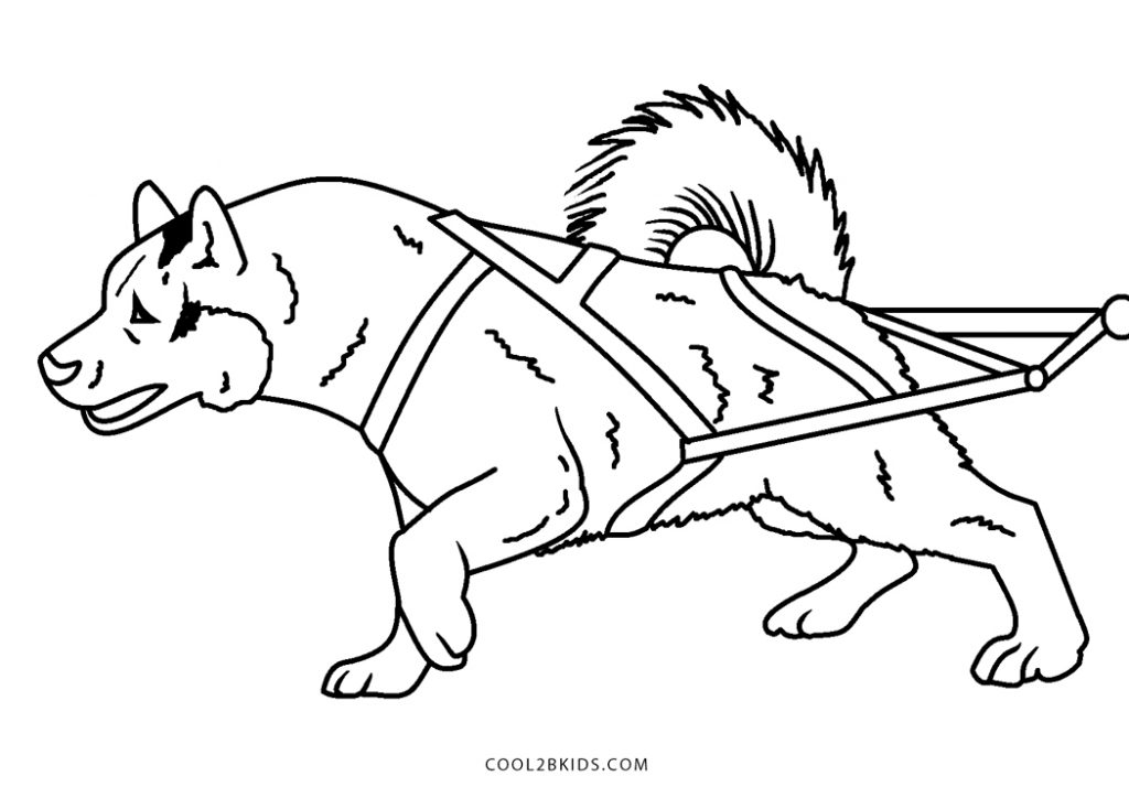 Printable Dog Coloring Pages For Kids