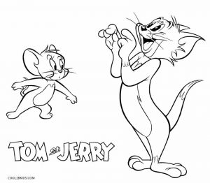 Tom and Jerry Coloring Pages