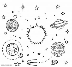 Free Solar System Coloring Pages