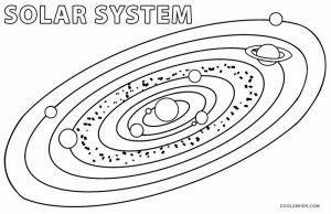 Solar System Coloring Pages