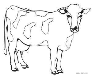 Free Printable Cow Coloring Pages For Kids | Cool2bKids