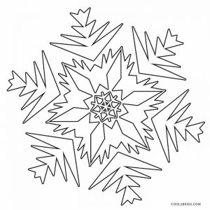 Free Printable Snowflake Coloring Pages