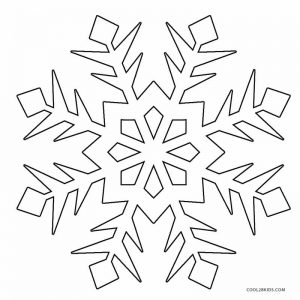 Snowflake Coloring Page