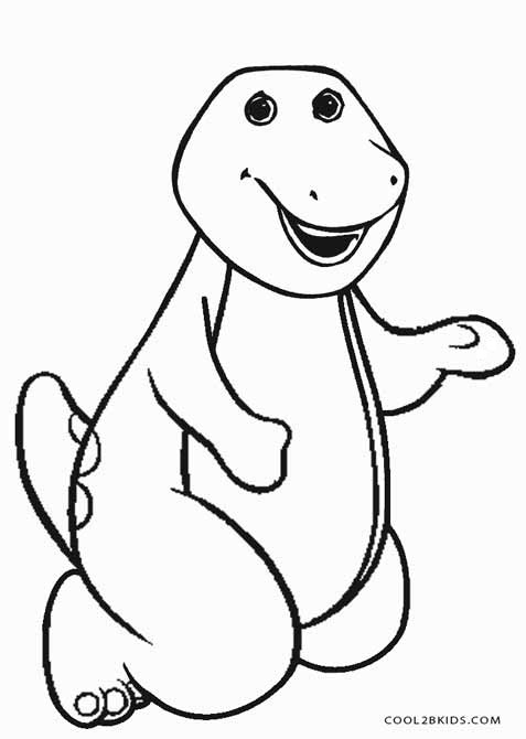 Free Printable Barney Coloring Pages For Kids Cool2bKids