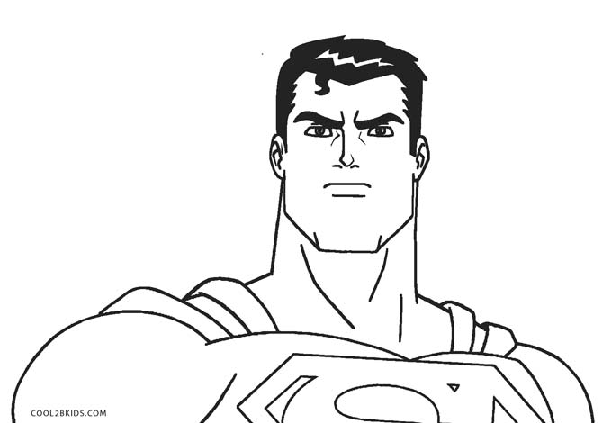 Free Printable Superman Coloring Pages For Kids