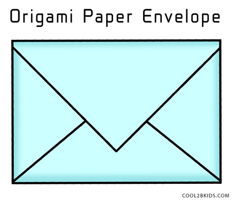 How To Make Your Own Origami Envelope From Paper Cool2bkids