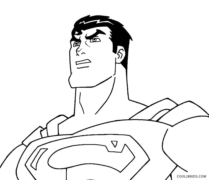 Free Printable Superman Logo - Printable Coloring Pages