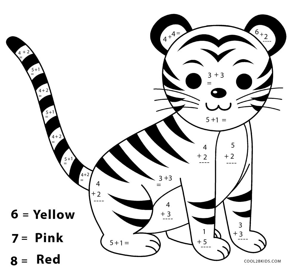 Free Printable Math Coloring Pages For Kids | Cool2bKids