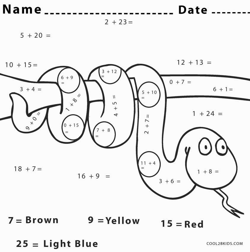 Free math worksheets for 10th grade